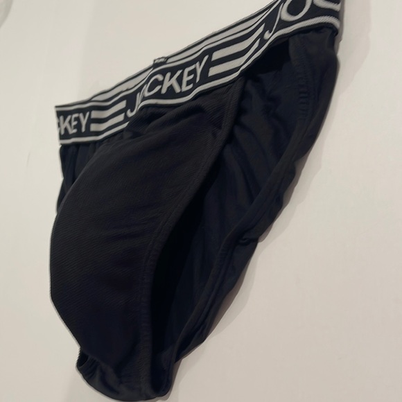 Jockey Sport Cooling Mesh Performance String Bikini XL Black - Picture 5 of 5